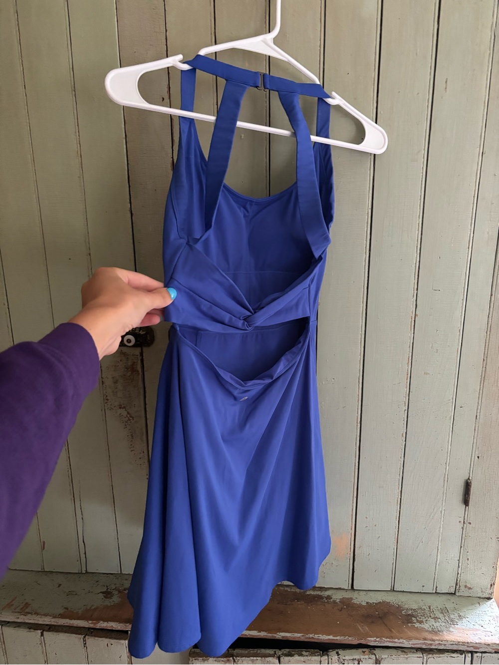 Halara Backless Crisscross Active Dress-Easy Peezy Edition - Picture 3 of 5